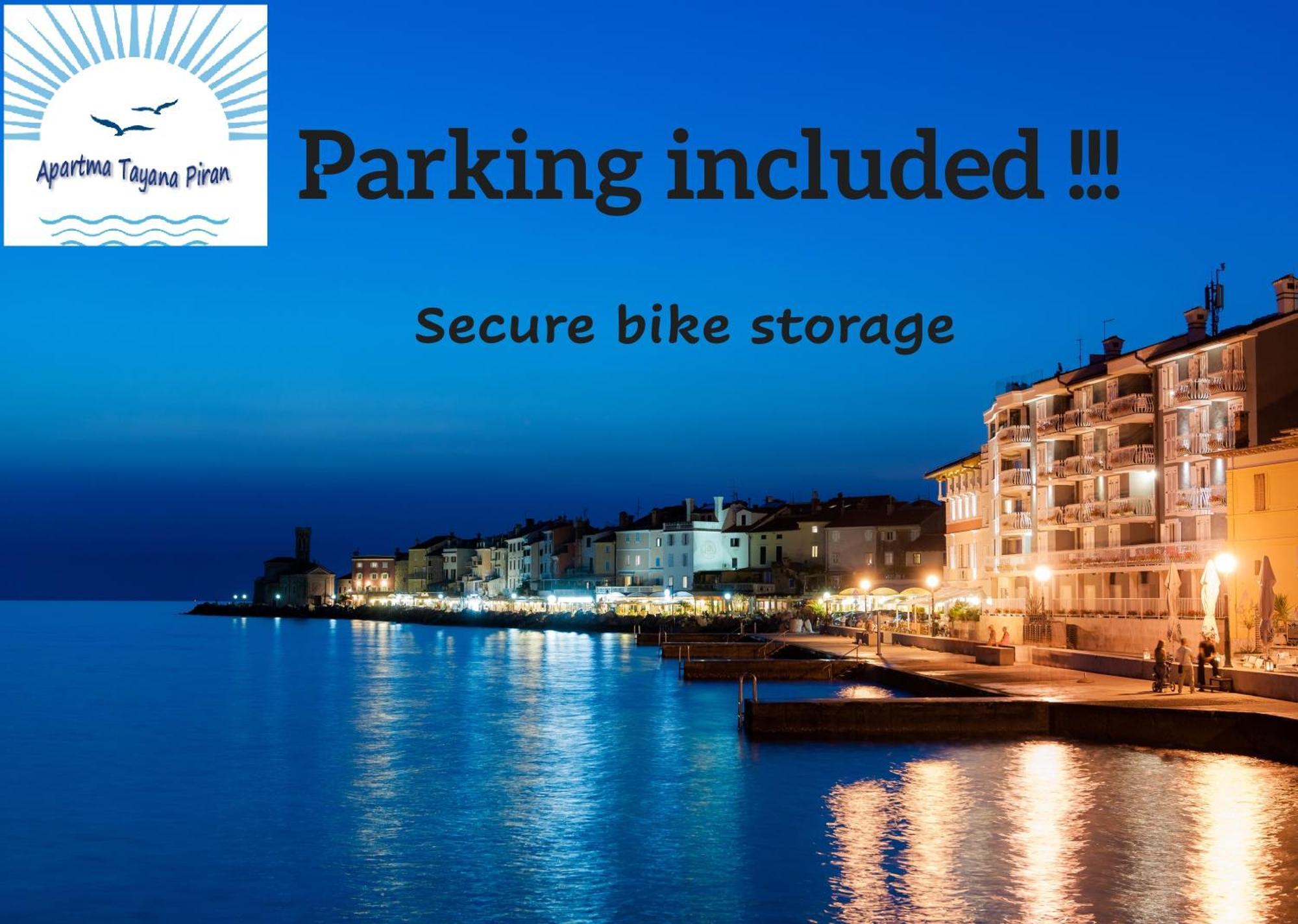 Apartma Tayana Piran - Parking Included !!! Eksteriør bilde