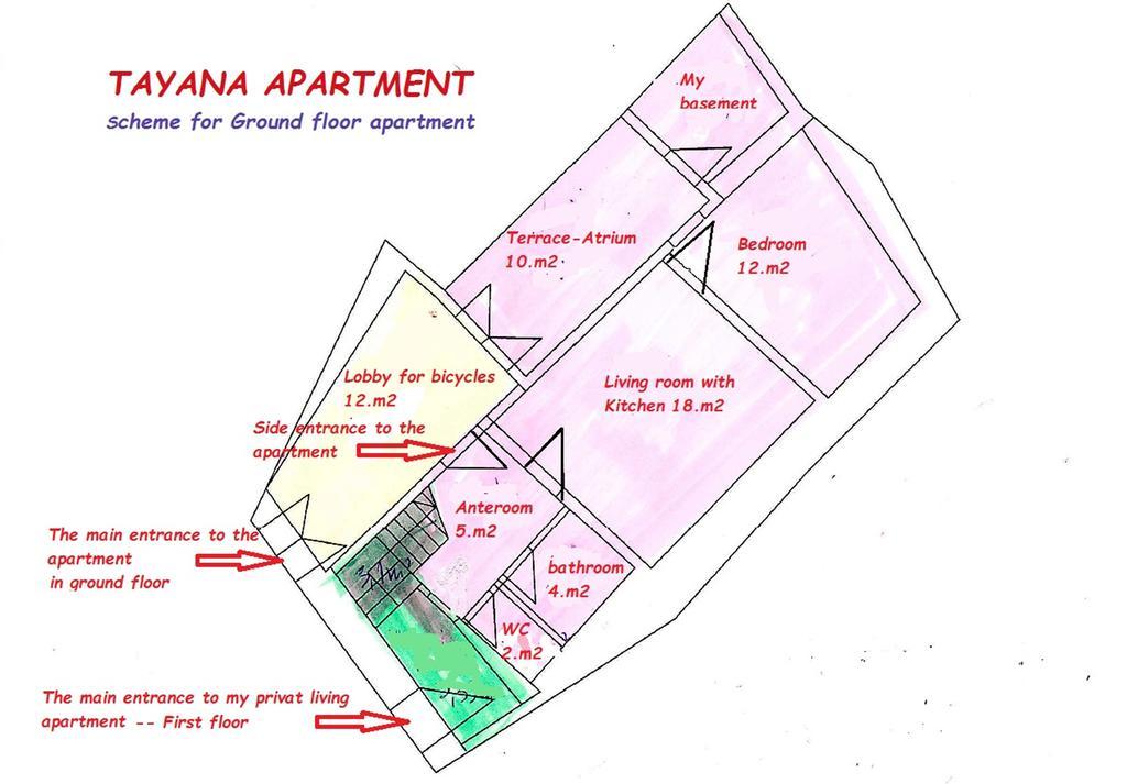 Apartma Tayana Piran - Parking Included !!! Eksteriør bilde